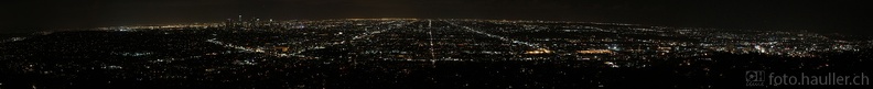 Los Angeles by night - Panorama